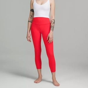NWOT Lululemon Align HR Leggings 25" LOVE RED